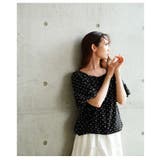 スイートなデザインに心ときめくドット柄バルーンスリーブブラウス レディース | Sawa a la mode | 詳細画像14