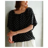 スイートなデザインに心ときめくドット柄バルーンスリーブブラウス レディース | Sawa a la mode | 詳細画像15