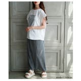 ヴィンテージなモード感で雰囲気増すプリントコットンTシャツ レディース | Sawa a la mode | 詳細画像14