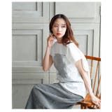 ヴィンテージなモード感で雰囲気増すプリントコットンTシャツ レディース | Sawa a la mode | 詳細画像16