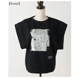 ヴィンテージなモード感で雰囲気増すプリントコットンTシャツ レディース | Sawa a la mode | 詳細画像21