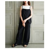 セットアップの様な着こなしで垢抜けるキャミソールサロペットパンツ レディース | Sawa a la mode | 詳細画像2