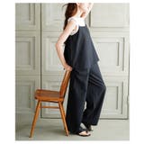 セットアップの様な着こなしで垢抜けるキャミソールサロペットパンツ レディース | Sawa a la mode | 詳細画像4