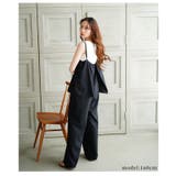 セットアップの様な着こなしで垢抜けるキャミソールサロペットパンツ レディース | Sawa a la mode | 詳細画像10
