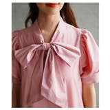 可愛さ零れるパフスリーブリボンティアードロングワンピース レディース ファッション | Sawa a la mode | 詳細画像6