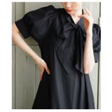 可愛さ零れるパフスリーブリボンティアードロングワンピース レディース ファッション | Sawa a la mode | 詳細画像17