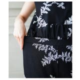シックに華やぐリーフ刺繍がナチュラルなメッシュワイドパンツ レディース | Sawa a la mode | 詳細画像15