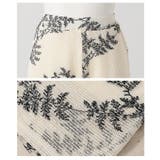 シックに華やぐリーフ刺繍がナチュラルなメッシュワイドパンツ レディース | Sawa a la mode | 詳細画像23