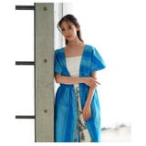 涼しげな抜け感を纏うマルチストライプドルマンロングワンピース レディース | Sawa a la mode | 詳細画像14