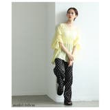「可愛い」をつくるドット柄楊柳ワイドパンツ レディース ファッション | Sawa a la mode | 詳細画像14
