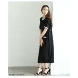 上品さ漂うラフな大人のサマーニットワンピース レディース ファッション | Sawa a la mode | 詳細画像8