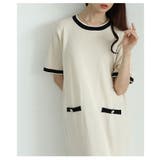上品さ漂うラフな大人のサマーニットワンピース レディース ファッション | Sawa a la mode | 詳細画像12