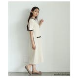 上品さ漂うラフな大人のサマーニットワンピース レディース ファッション | Sawa a la mode | 詳細画像13