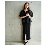 涼し気な可憐さ纏う花柄レースボリューム袖シアーブラウス レディース ファッション | Sawa a la mode | 詳細画像5