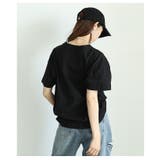 ヴィンテージな風合いを愉しむペイント箔オーバーサイズTシャツ レディース | Sawa a la mode | 詳細画像8