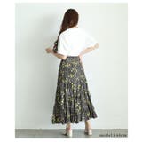ヴィンテージな風合いを愉しむペイント箔オーバーサイズTシャツ レディース | Sawa a la mode | 詳細画像17