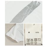 ヴィンテージな風合いを愉しむペイント箔オーバーサイズTシャツ レディース | Sawa a la mode | 詳細画像24