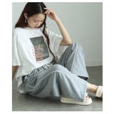 トレンドライクに着こなせるパイピングラインスウェットパンツ レディース | Sawa a la mode | 詳細画像12