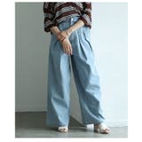 絶妙シルエットで差をつけるダブルタックデニムバギーパンツ レディース ファッション | Sawa a la mode | 詳細画像20
