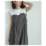 着るだけで即オシャレ見えなカットドッキングナイロンワンピース レディース | Sawa a la mode | 詳細画像5