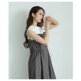 着るだけで即オシャレ見えなカットドッキングナイロンワンピース レディース | Sawa a la mode | 詳細画像7