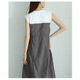 着るだけで即オシャレ見えなカットドッキングナイロンワンピース レディース | Sawa a la mode | 詳細画像9