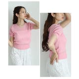 デイリーコーデに役立つVネックケーブルサマーニットプルオーバー レディース ファ… | Sawa a la mode | 詳細画像19 