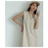 重ねてサマになる涼しげなノースリーブコットンチュニック レディース ファッション | Sawa a la mode | 詳細画像5