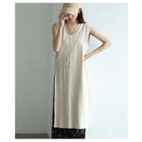 重ねてサマになる涼しげなノースリーブコットンチュニック レディース ファッション | Sawa a la mode | 詳細画像7