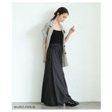 品格漂う大人ハンサムスタイルに仕上がるワイドサテンパンツ レディース ファッション | Sawa a la mode | 詳細画像4