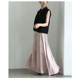 品格漂う大人ハンサムスタイルに仕上がるワイドサテンパンツ レディース ファッション | Sawa a la mode | 詳細画像10
