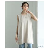 バックスタイルで差をつける大人のAラインノースリーブチュニック レディース | Sawa a la mode | 詳細画像3