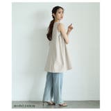 バックスタイルで差をつける大人のAラインノースリーブチュニック レディース | Sawa a la mode | 詳細画像4