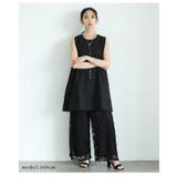 バックスタイルで差をつける大人のAラインノースリーブチュニック レディース | Sawa a la mode | 詳細画像13