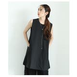 バックスタイルで差をつける大人のAラインノースリーブチュニック レディース | Sawa a la mode | 詳細画像14