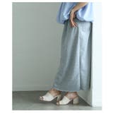 ラフ過ぎない大人のバックスリットスウェットロングスカート レディース ファッション | Sawa a la mode | 詳細画像15