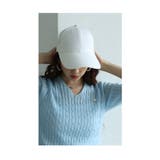 しっかり日差しを防げる大人カジュアルなシンプルキャップ レディース ファッション | Sawa a la mode | 詳細画像17