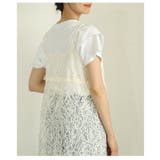 纏えば旬顔決まる総レースコード刺繍キャミソール重ね着ワンピース レディース | Sawa a la mode | 詳細画像19 