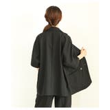 羽織るだけで雰囲気纏うテーラードオーバーダブルジャケット レディース ファッショ… | Sawa a la mode | 詳細画像7 