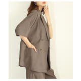 羽織るだけで雰囲気纏うテーラードオーバーダブルジャケット レディース ファッショ… | Sawa a la mode | 詳細画像13 