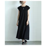 ワードロープに欠かせない接触冷感フレンチスリーブフレアワンピース レディース | Sawa a la mode | 詳細画像4