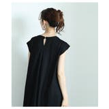 ワードロープに欠かせない接触冷感フレンチスリーブフレアワンピース レディース | Sawa a la mode | 詳細画像5