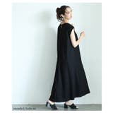 ワードロープに欠かせない接触冷感フレンチスリーブフレアワンピース レディース | Sawa a la mode | 詳細画像6