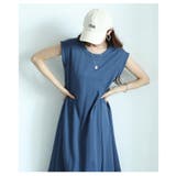 ワードロープに欠かせない接触冷感フレンチスリーブフレアワンピース レディース | Sawa a la mode | 詳細画像9