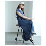 ワードロープに欠かせない接触冷感フレンチスリーブフレアワンピース レディース | Sawa a la mode | 詳細画像10