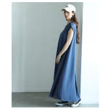 ワードロープに欠かせない接触冷感フレンチスリーブフレアワンピース レディース | Sawa a la mode | 詳細画像12