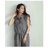 ニュアンス感と上品さを纏うノースリーブシャツ&ワイドパンツセットアップ | Sawa a la mode | 詳細画像16