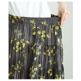 ふんわりシルエットに魅了される小花柄ティアードフレアスカート レディース | Sawa a la mode | 詳細画像7