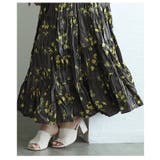 ふんわりシルエットに魅了される小花柄ティアードフレアスカート レディース | Sawa a la mode | 詳細画像10