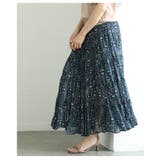 ふんわりシルエットに魅了される小花柄ティアードフレアスカート レディース | Sawa a la mode | 詳細画像14